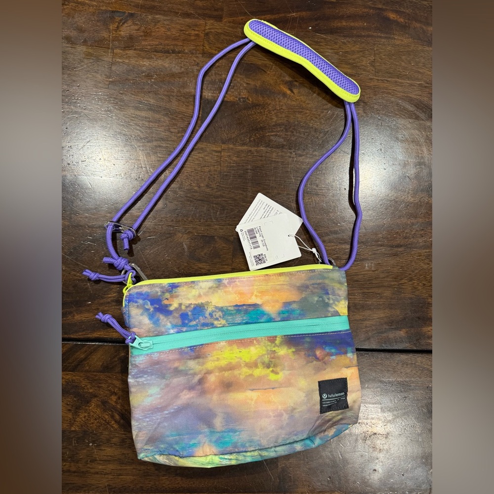 New Lululemon Colorful Crossbody Bag